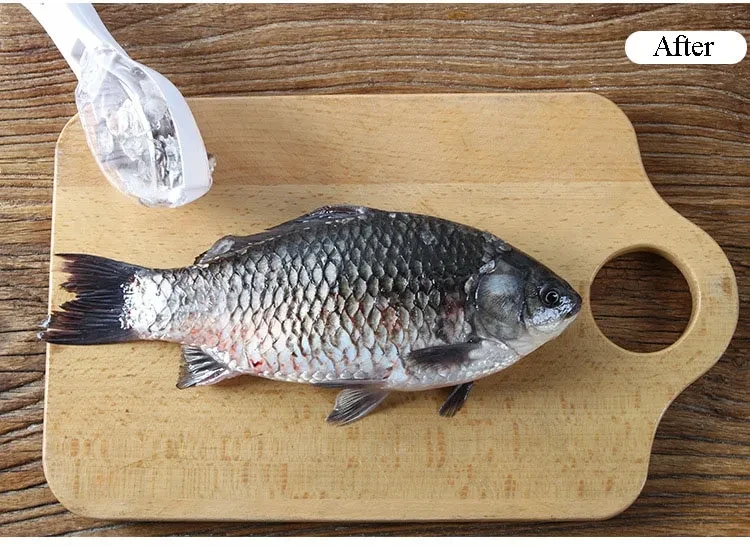 Cepillo para piel de pescado Cepillo para raspar escamas de pescado