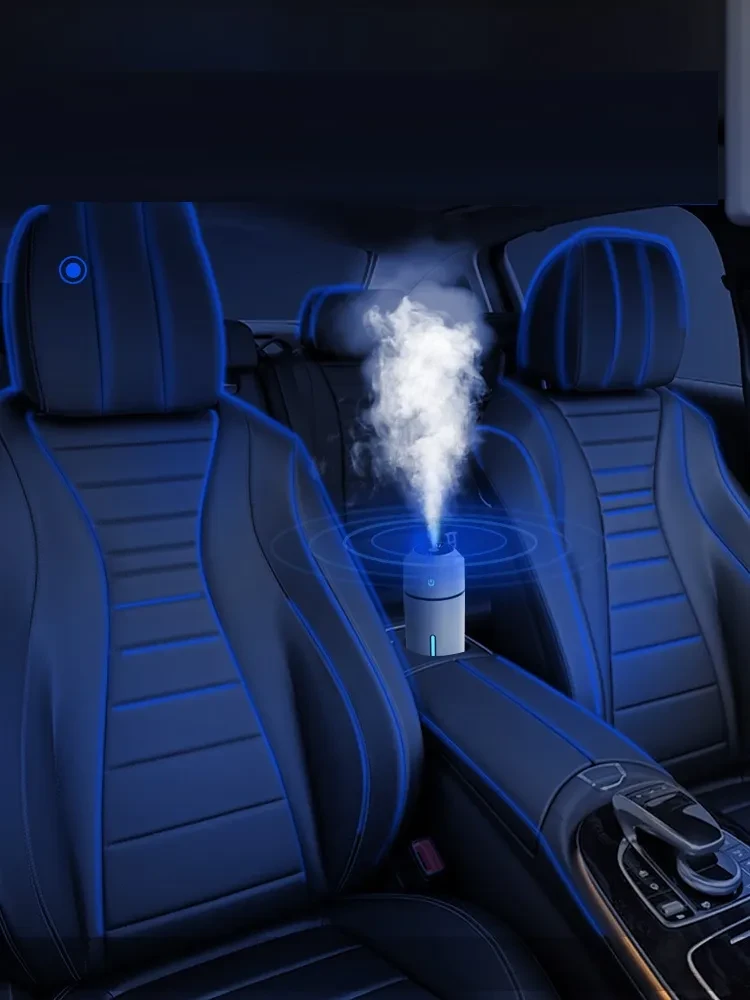 Humidificador de ambiente para coche con carga inalámbrica