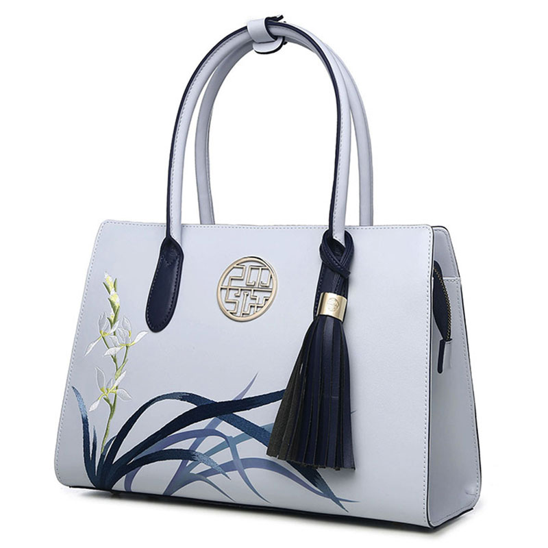 Bolso de mano para regalo de suegra, estilo nacional, para el Festival del Medio Otoño
