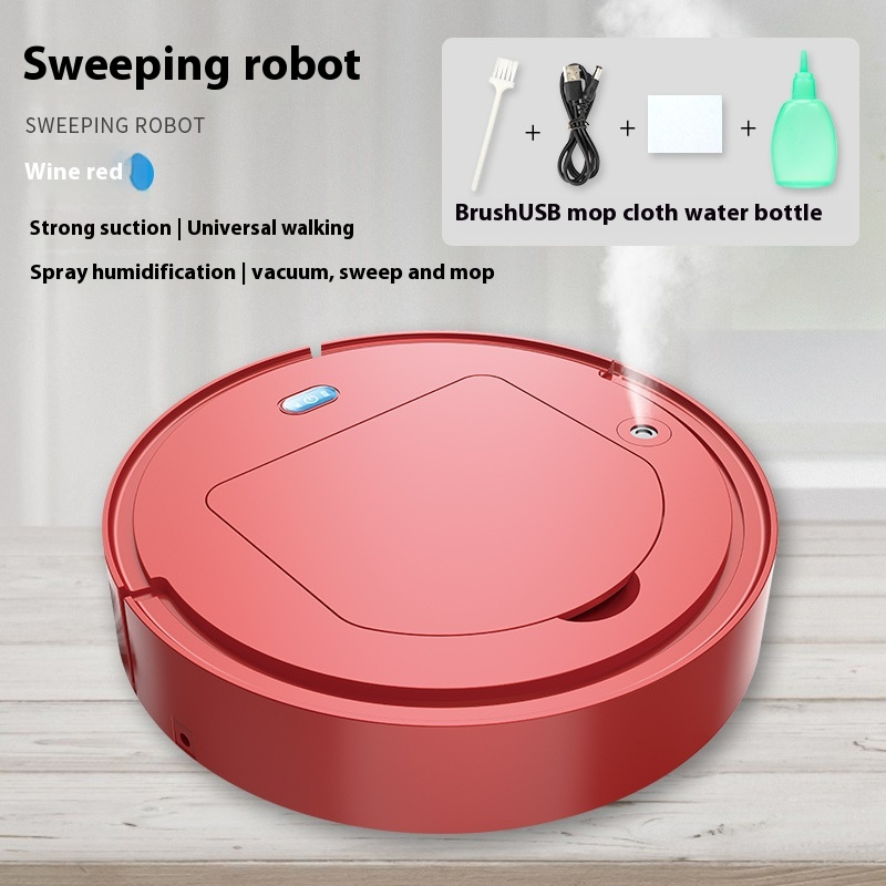 Robot barredor comercial inalámbrico inteligente limpieza tres en uno polvo