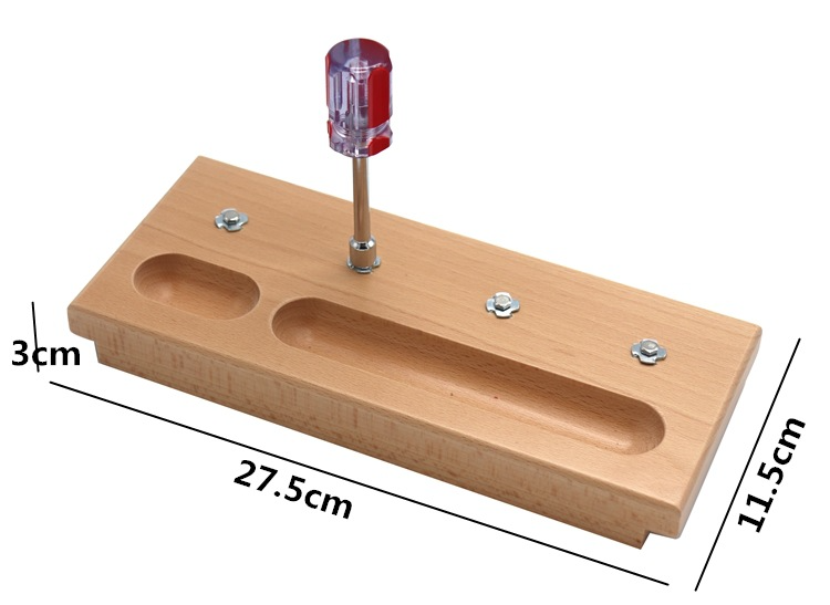 Juguetes de madera para bebés y niños pequeños