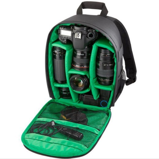Mochila Puhongda para cámara réflex digital, de gran capacidad, impermeable, portátil, para exteriores, para hombre