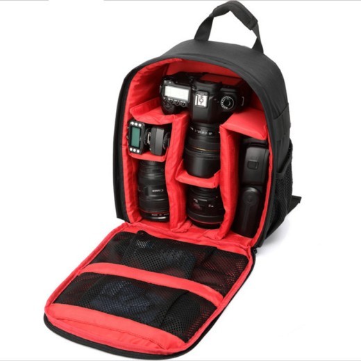 Mochila Puhongda para cámara réflex digital, de gran capacidad, impermeable, portátil, para exteriores, para hombre