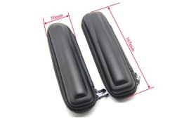 Estuche de viaje portátil con cremallera para guardar auriculares, bolígrafo para grabar MP3 digital, piezas pequeñas