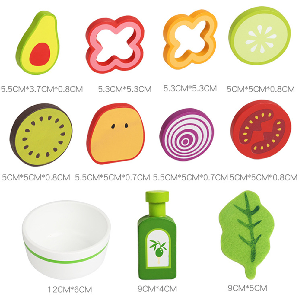 Cocina de madera de simulación para niños, juguetes educativos