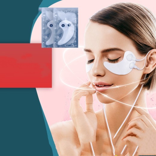 Almohadilla de gel de microcorriente para ojos, accesorios para instrumentos de belleza ocular