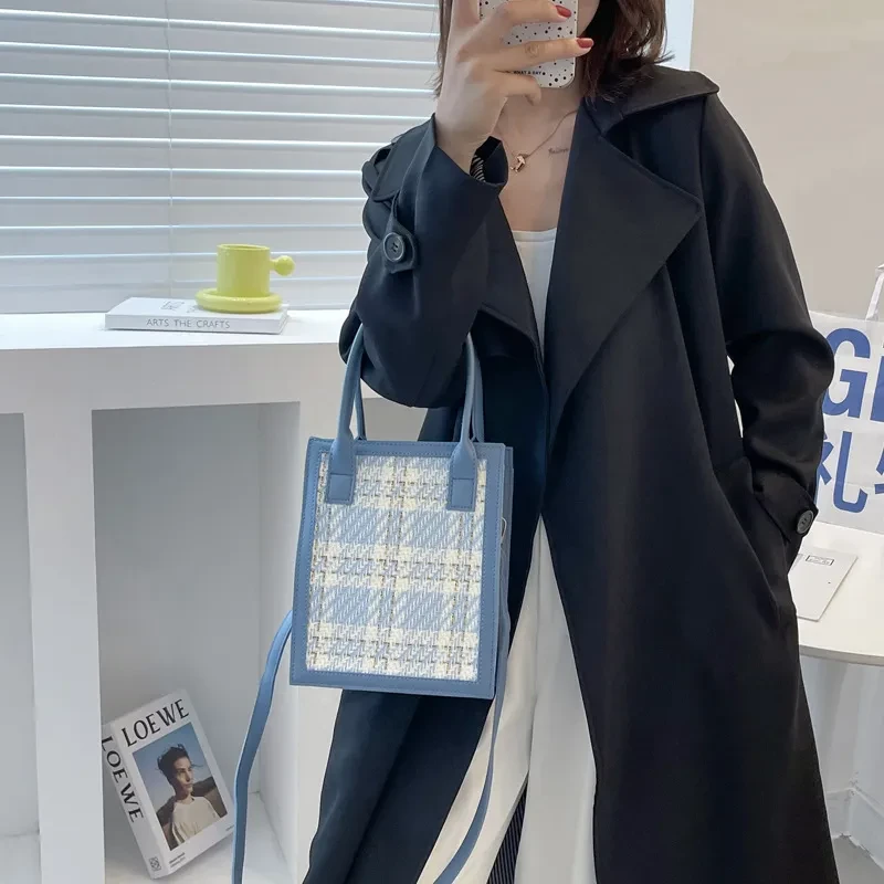 Bolso bandolera pequeño cuadrado portátil que combina con todo