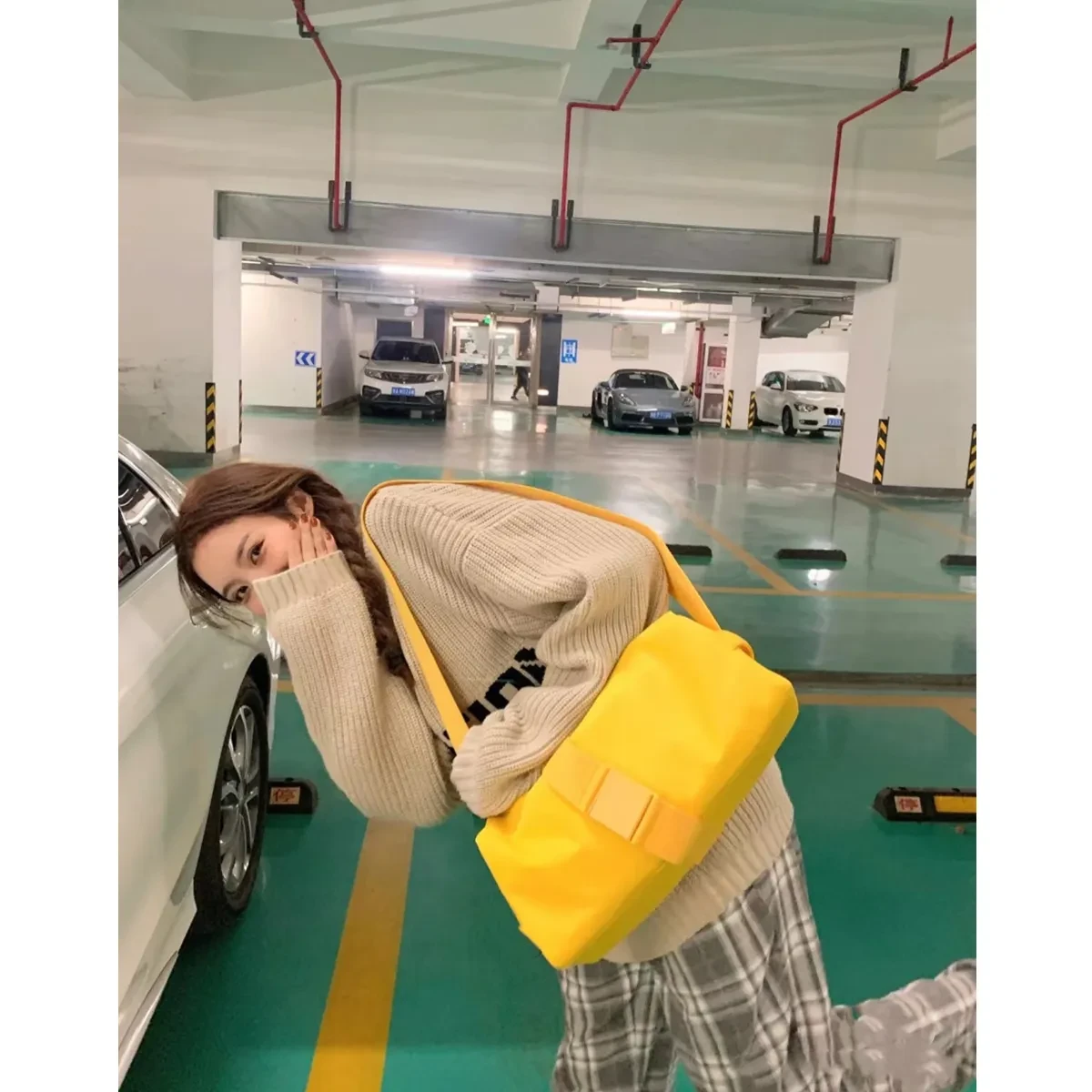 Bolso bandolera de tela Oxford Suncoo-level Fitness