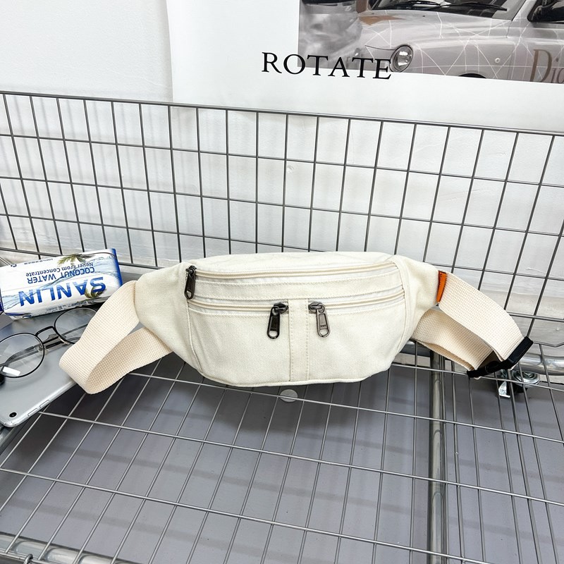 Bolso para teléfono móvil de color liso con personalidad sencilla para mujer