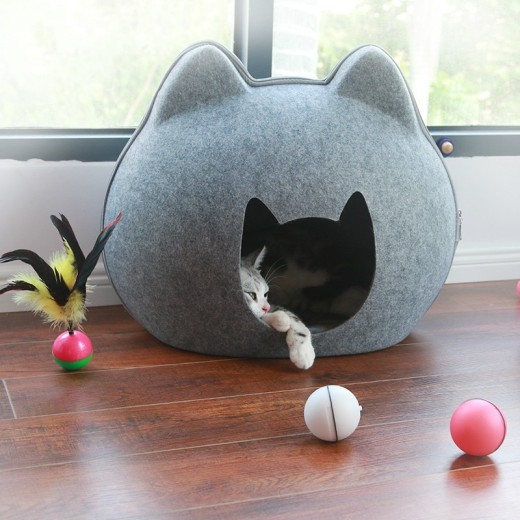 Arena para gatos Casa para gatos cerrada Casa para gatos Cama para gatos Villa para gatos Arena para gatos