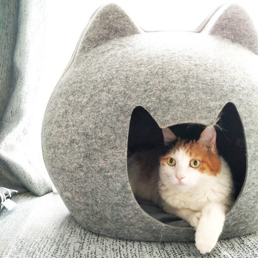 Arena para gatos Casa para gatos cerrada Casa para gatos Cama para gatos Villa para gatos Arena para gatos
