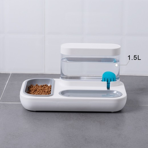 Comedero automático para gatos y perros con 4 estilos, bebedero para cachorros, capacidad de 1,5 l.