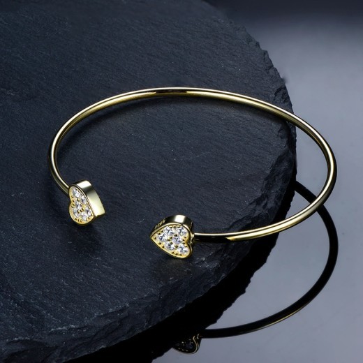 Pulsera de diamantes Mosang "Simple Love" para mujer