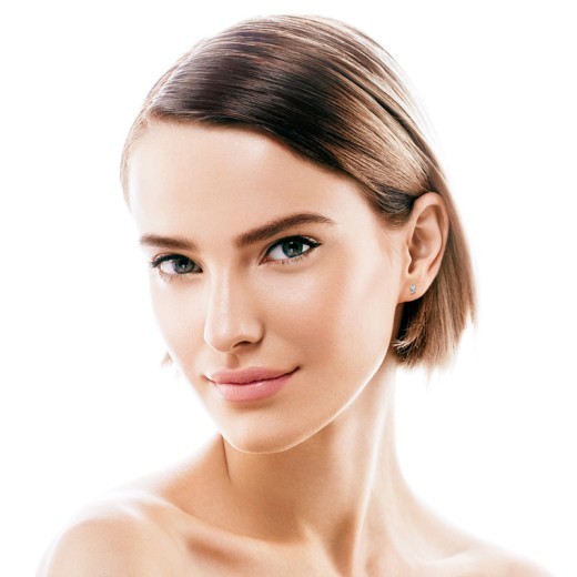 Pendientes de diamantes sencillos de moda con personalidad femenina, pendientes de estilo moderno y moderno.