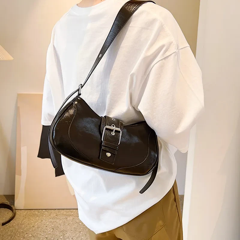 Nuevo bolso de hombro informal retro de verano para mujer