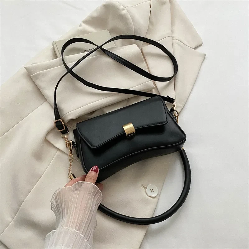 Bolso bandolera informal de moda para mujer, bandolera de un solo hombro, bolso de hombro tipo bandolera