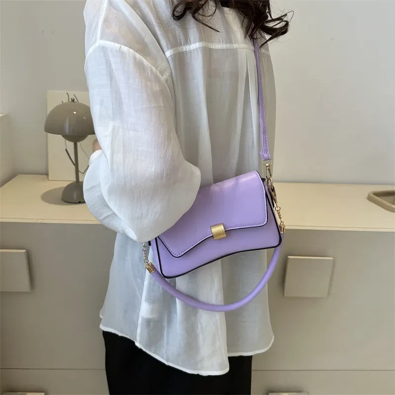 Bolso bandolera informal de moda para mujer, bandolera de un solo hombro, bolso de hombro tipo bandolera
