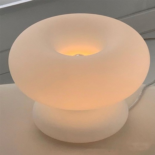 Lámpara de hongo para decoración de dormitorio moderna y elegante