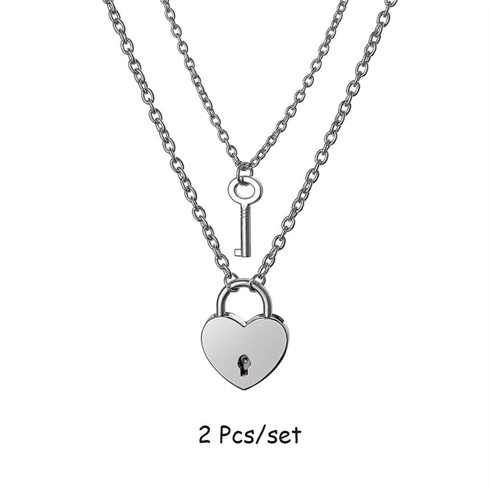 2 collares románticos para parejas para mujeres y hombres