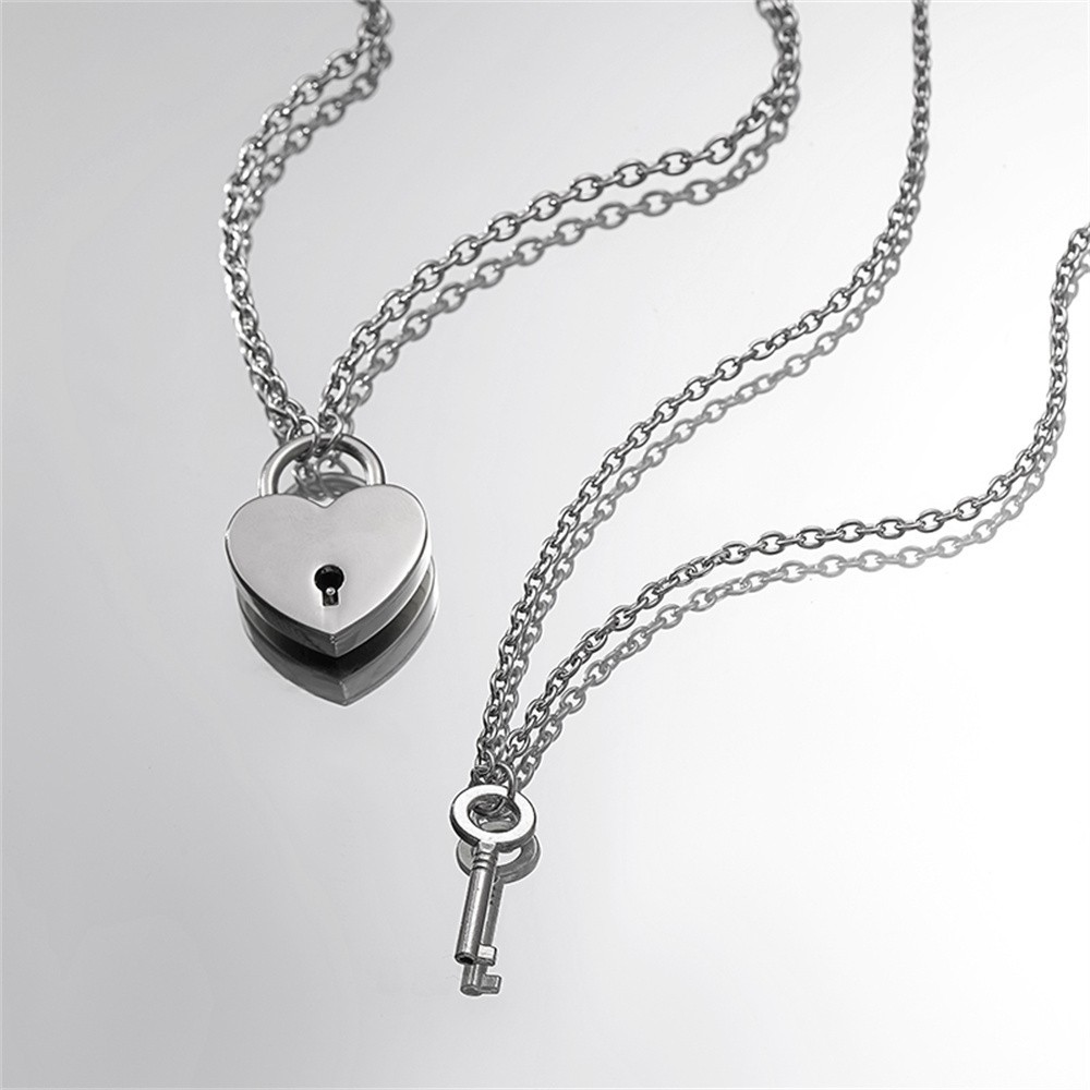 2 collares románticos para parejas para mujeres y hombres