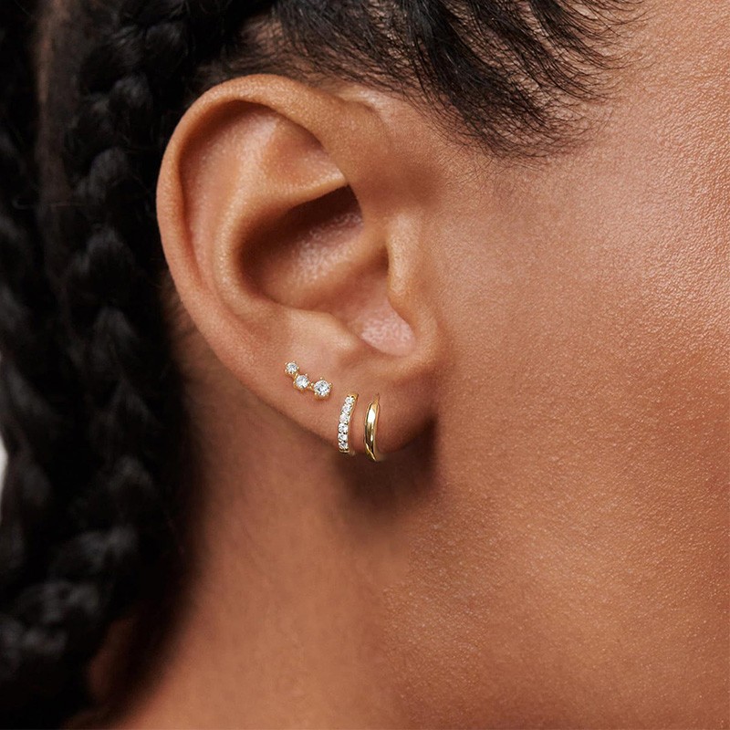 Pendientes sencillos para mujer