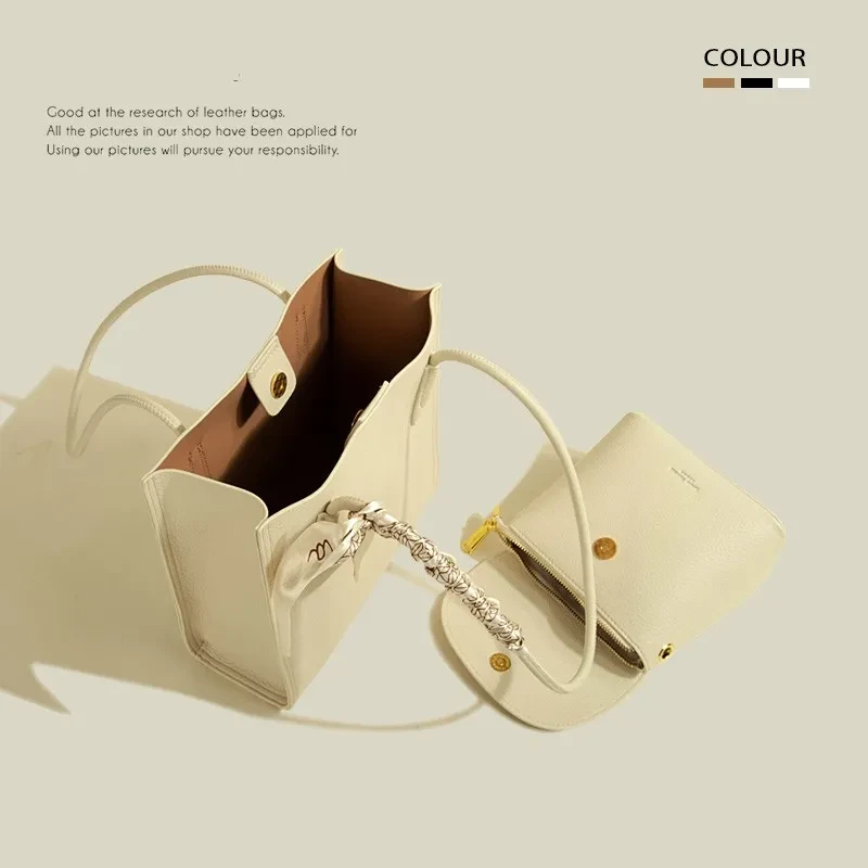 Bolsas combinadas de gran capacidad con textura a juego