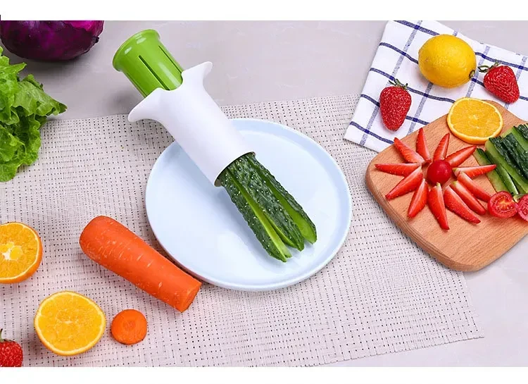 Cortador y divisor de frutas y verduras
