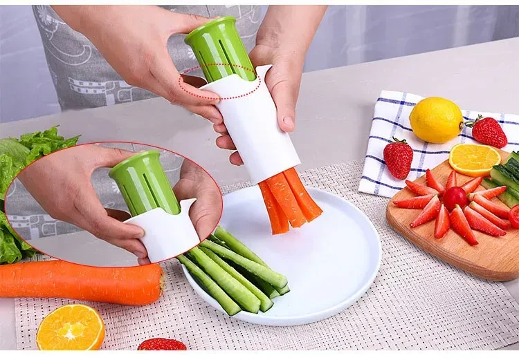 Cortador y divisor de frutas y verduras