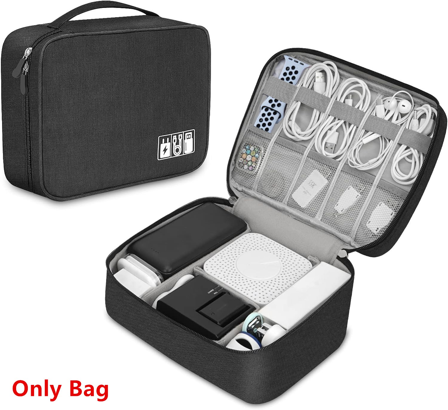 Bolsa para guardar cables