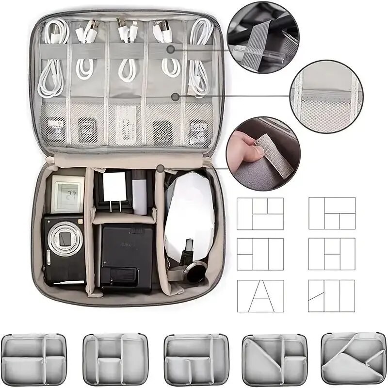 Bolsa para guardar cables
