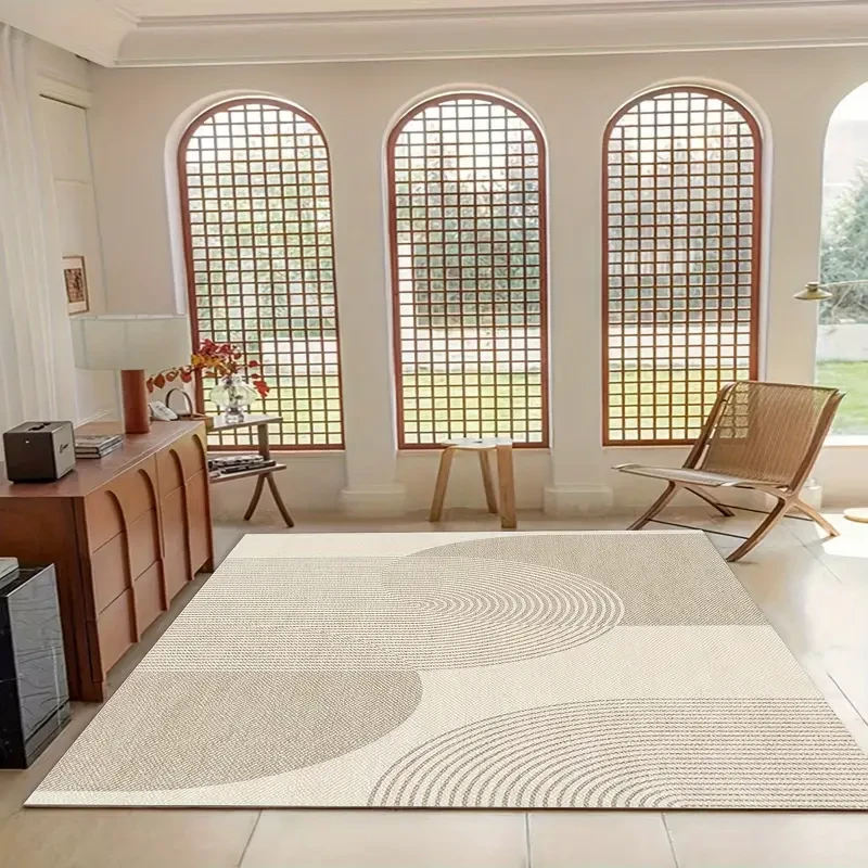 Alfombra geométrica minimalista moderna