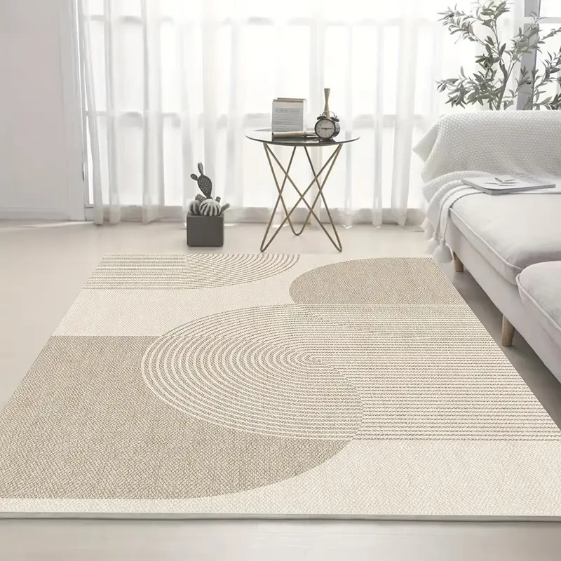Alfombra geométrica minimalista moderna