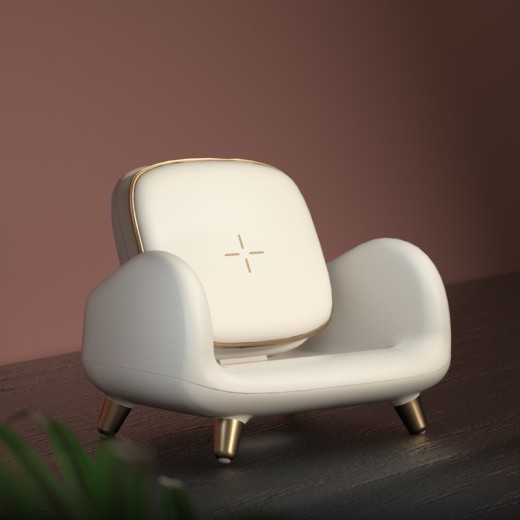 Cargador rápido inalámbrico para sillón o sofá