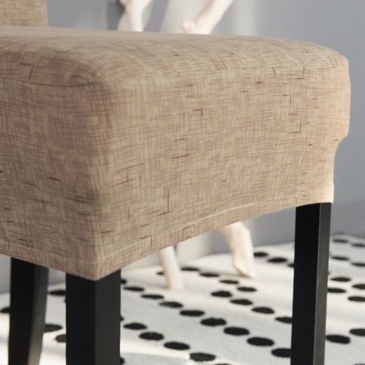 Funda universal para silla de comedor.