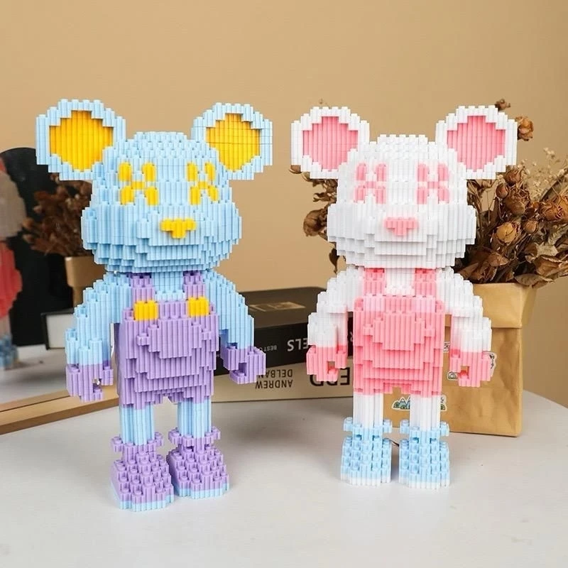 Bloques de construcción TSC Nano Violent Jumpsuit, bloques de construcción educativos Nano Block/bloques de construcción Nano 3D de juguete