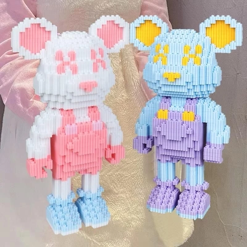 Bloques de construcción TSC Nano Violent Jumpsuit, bloques de construcción educativos Nano Block/bloques de construcción Nano 3D de juguete