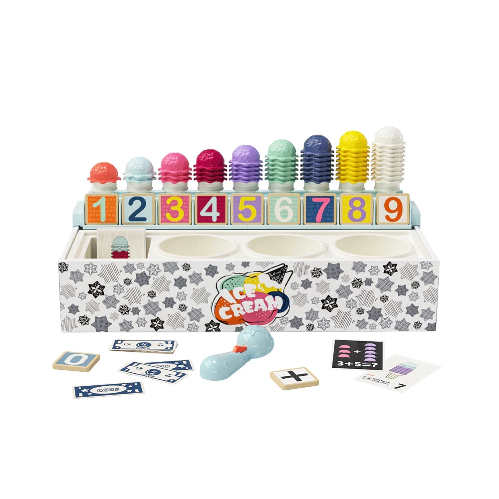 Caja de aprendizaje Top Bright Set Tienda de helados Juguete Colección de juguetes para niños