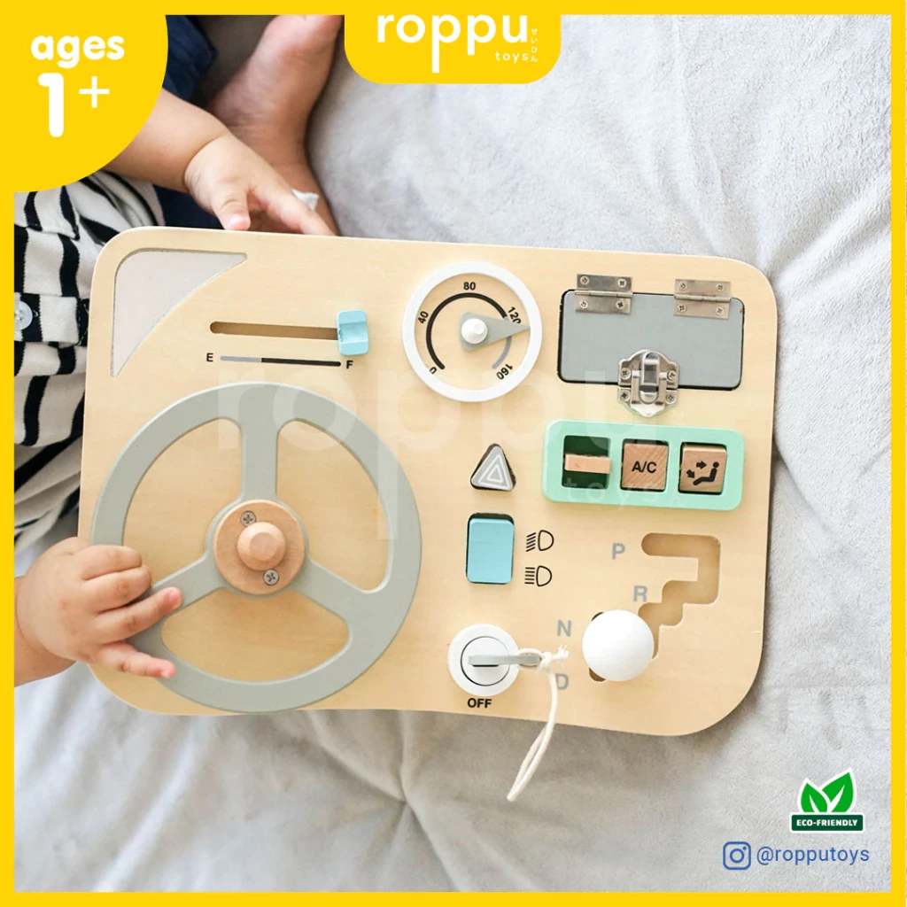 Tablero sensorial de madera para actividades sensoriales, juguetes de madera Montessori