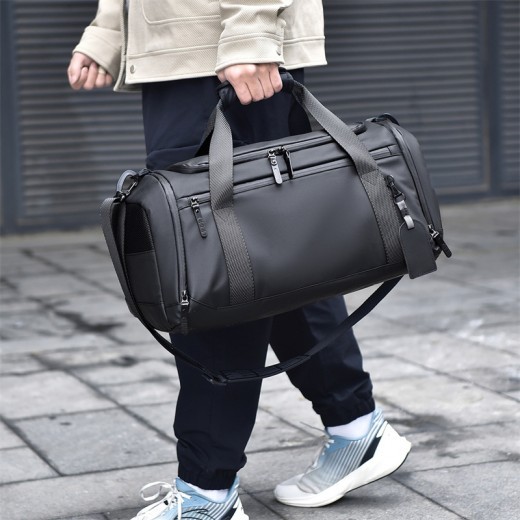 Bolsa de viaje para equipaje de mano de gran capacidad con separación de humedad y secado rápido para zapatos