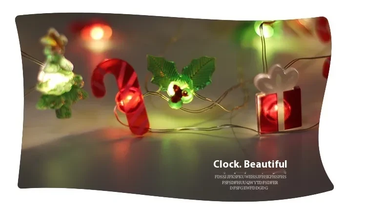 Campana de regalo de Navidad Árbol de Navidad Elki