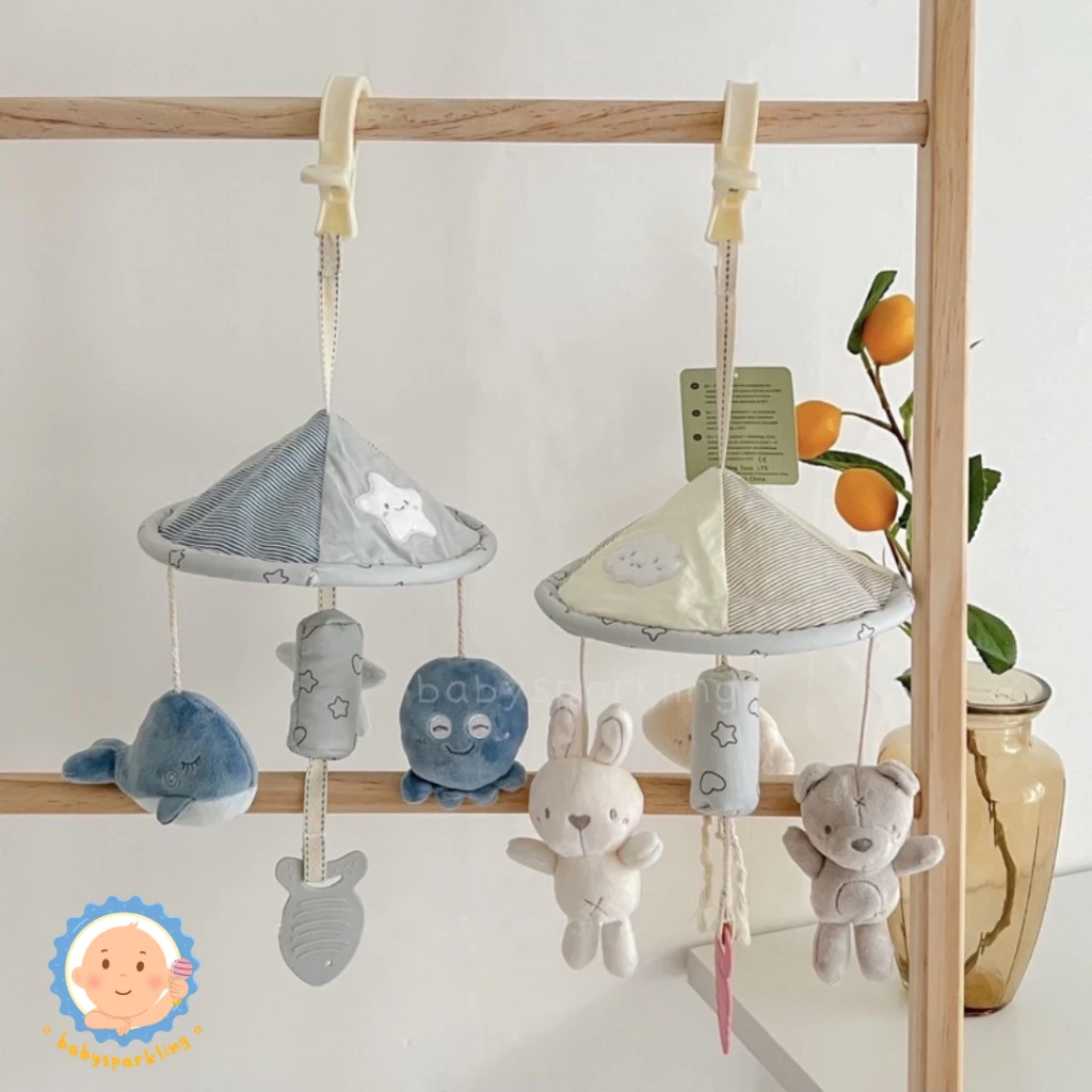 MAMIBEBY CLIP | Cochecito de bebé, juguete, caja para bebé, sonajero, mordedor para bebé