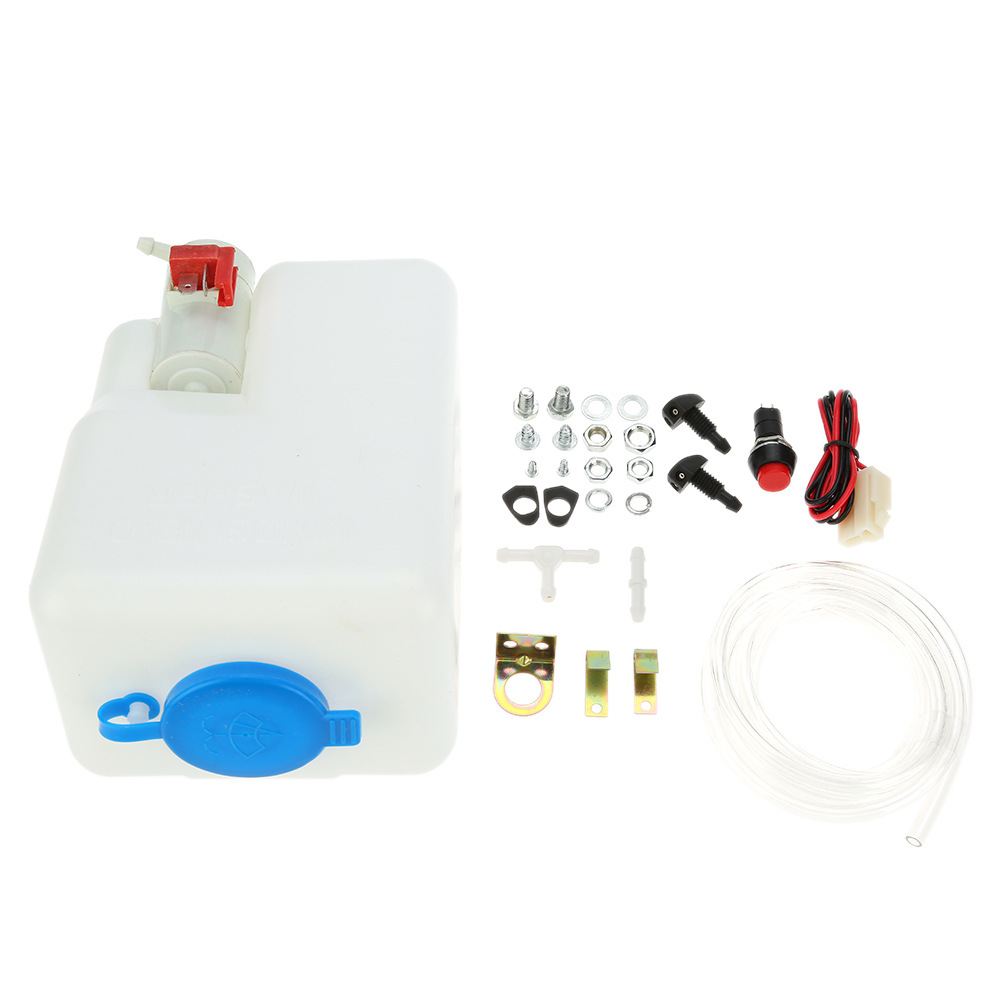 Kit de botella para limpiar parabrisas de coche de 12 V.