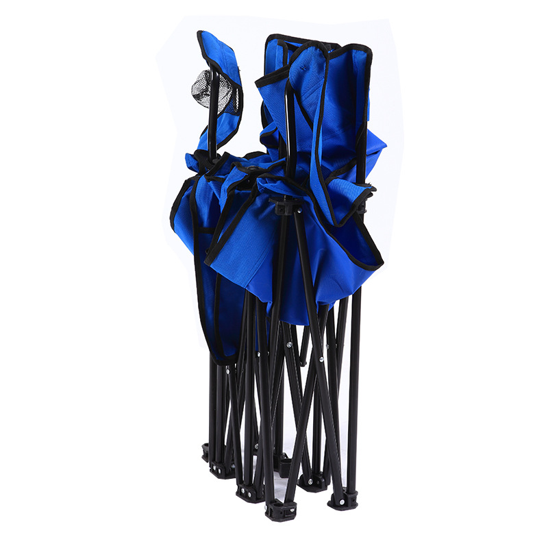 Silla plegable portátil doble para acampar al aire libre