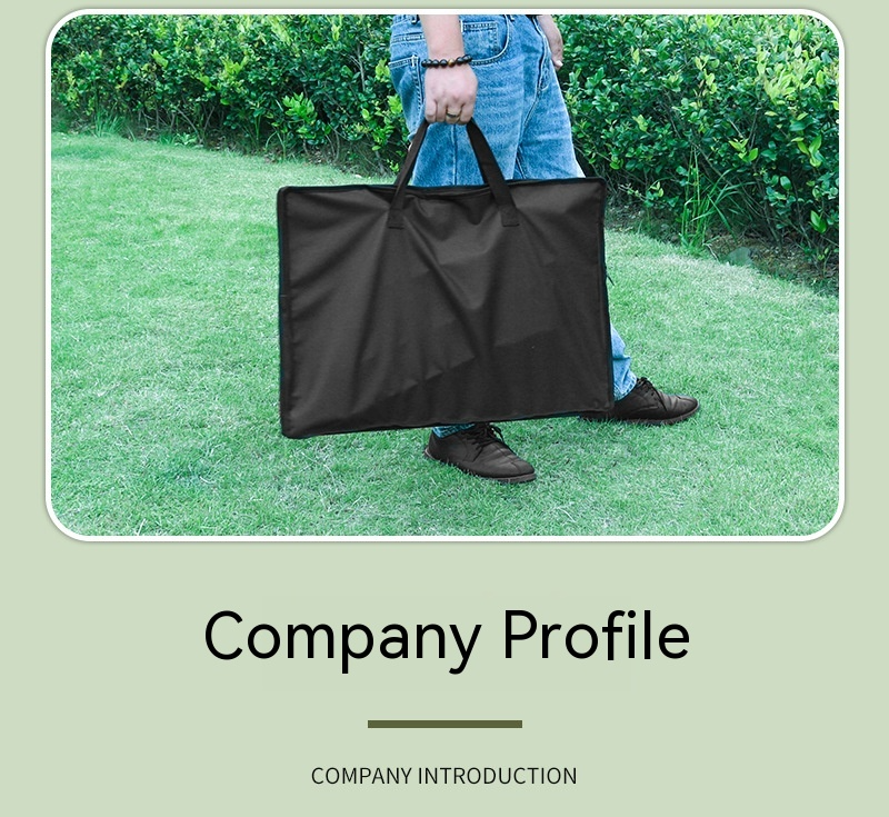 Mesa plegable de aluminio ennegrecido para acampar al aire libre