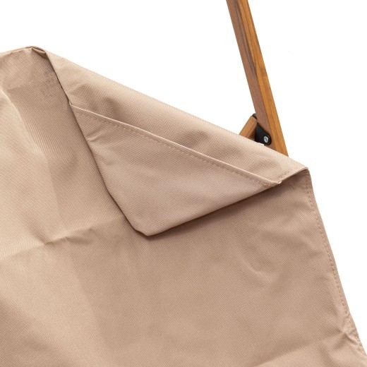 Silla de camping plegable de tubo de aluminio con veta de madera, portátil y para ocio.