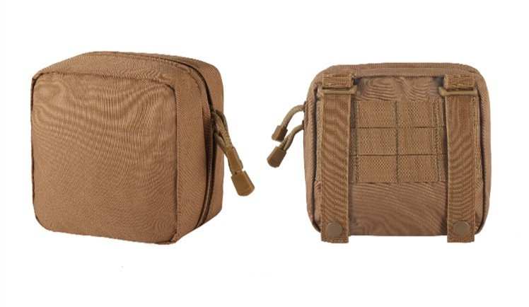 Bolsa táctica para accesorios de senderismo al aire libre, montañismo, acampada, camuflaje militar.