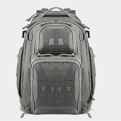 Mochila táctica de camuflaje de 45 l para viajes al aire libre, montañismo y acampada