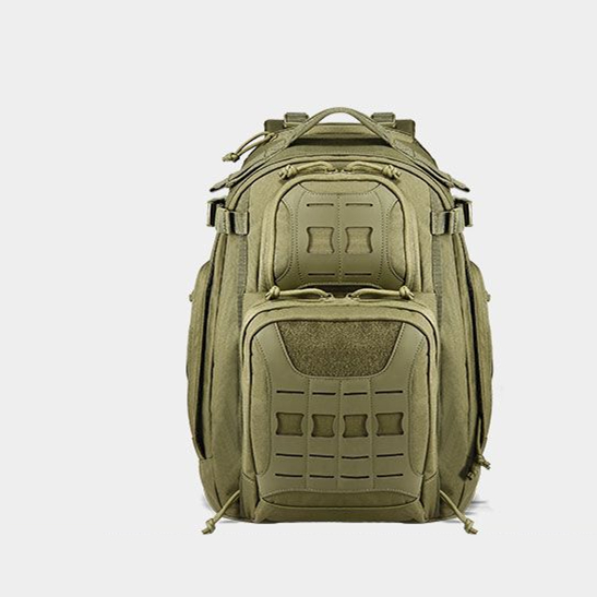 Mochila táctica de camuflaje de 45 l para viajes al aire libre, montañismo y acampada