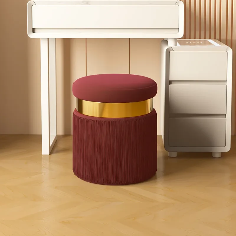 Taburete de tocador Lux de entrada europea para mujer