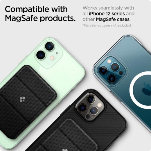 Porta tarjetas magnético, soporte para teléfono móvil, accesorios para porta tarjetas